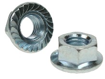 SERRATED FLANGE NUT DIN6923